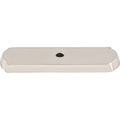 Top Knobs Aspen Ii Rectangle Knob Backplate - Brushed Satin Nickel