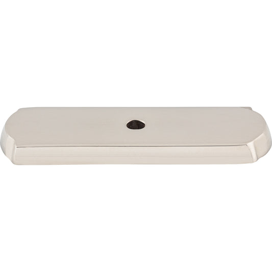 Top Knobs Aspen Ii Rectangle Knob Backplate - Brushed Satin Nickel