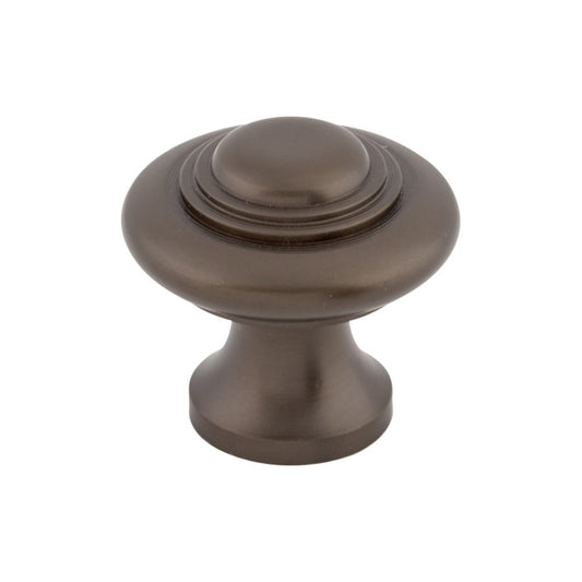 Top Knobs Ascot Round Knob - German Bronze