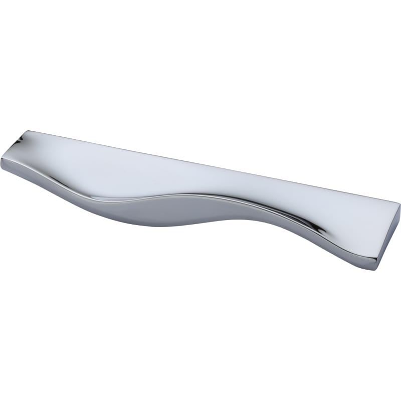 Ashley Norton Wave Cabinet Pull - 3 3/4" CTC - Polished Chrome