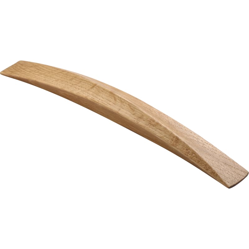 Ridged Designer Wood Cabinet Pull