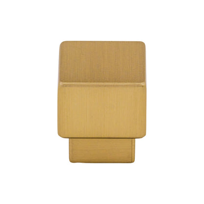 Top Knobs Tapered Square Knob - 1" - Aluminum