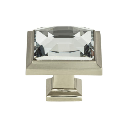 Atlas Legacy Crystal Length Square Knob