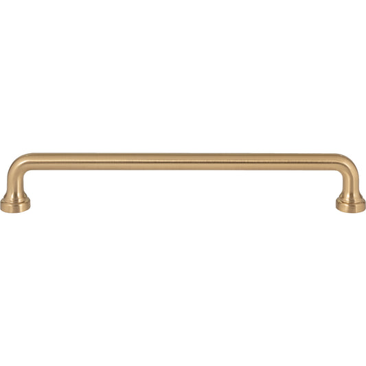 Atlas Malin 7 9/16" Center to Center Bar Pull (A644) - Warm Brass