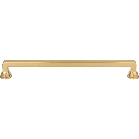 Atlas Oskar 8 13/16" Center to Center Bar Pull (A106) - Warm Brass
