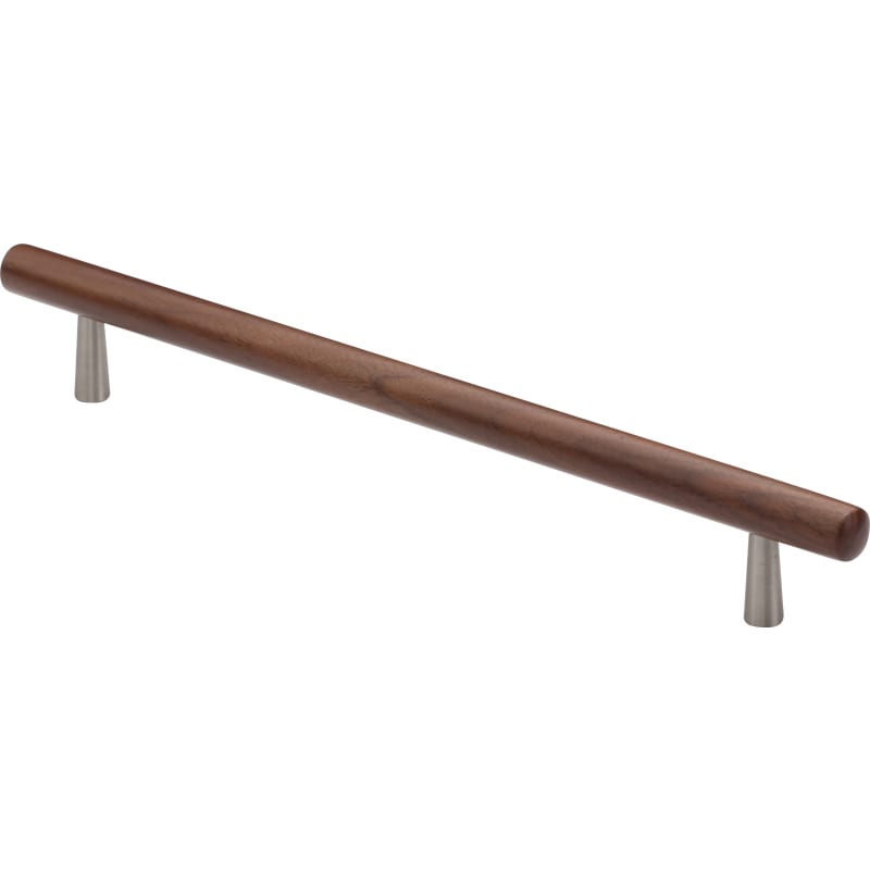 Tubular Designer Wood Cabinet Pull