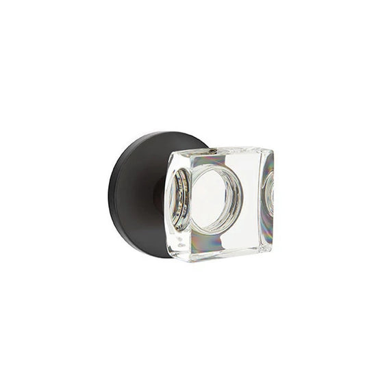 Modern Square Glass Knob