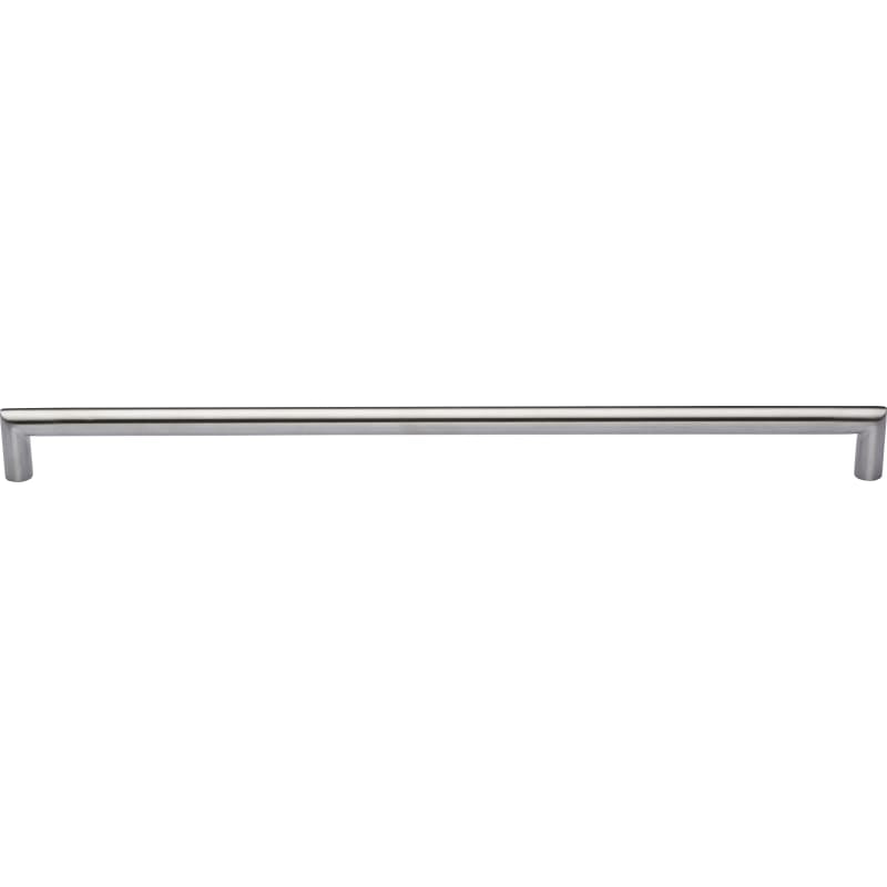 Ashley Norton Modern D Stainless Steel Cabinet Pull - 14" CTC - Stainless Steel