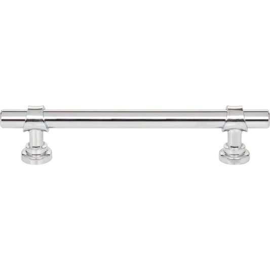 Top Knobs Bit 5 1/16" Center to Center Bar Pull - Polished Chrome