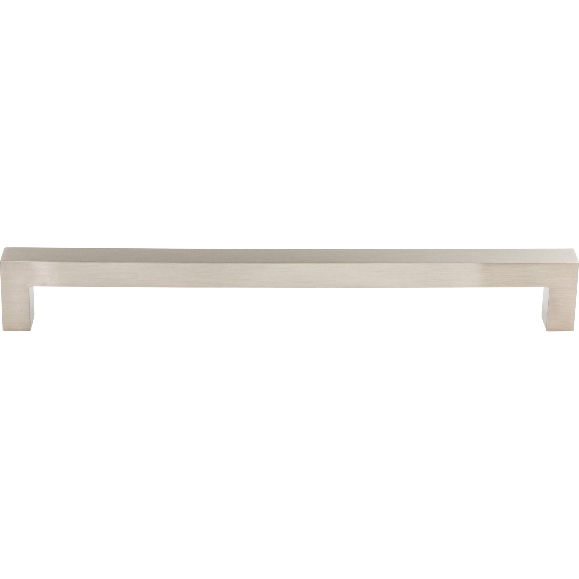 Top Knobs Square Bar 12" Center to Center Appliance Pull - Brushed Satin Nickel