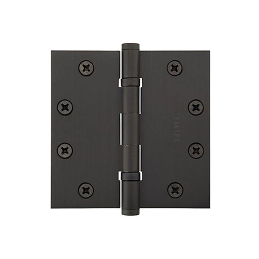Emtek Solid Brass Hinge – Heavy Duty (Plain Bearing) – Oil Rubbed Bronze