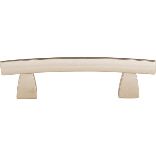 Top Knobs Arched Bar Pull - 3" CTC - Brushed Satin Nickel