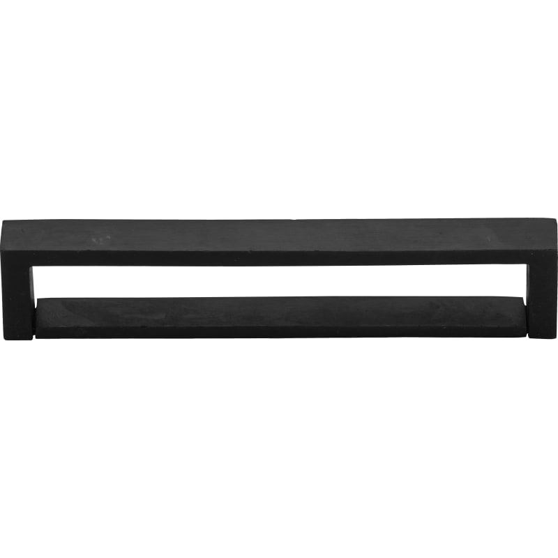 Ashley Norton Linear Box Cabinet Pull - 8" CTC - Black