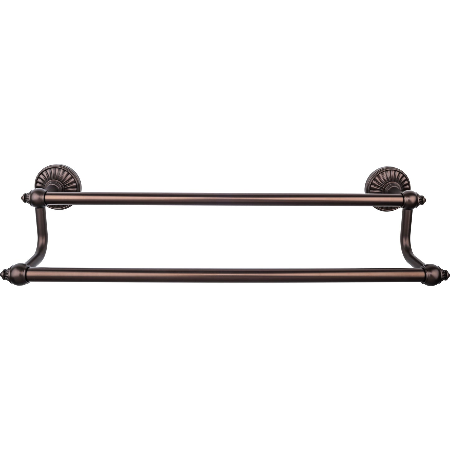 Top Knobs TOP BATH (R) Tuscany Bath Double 32 1/2" Wall Mounted  Towel Bar - Oil Rubbed Bronze