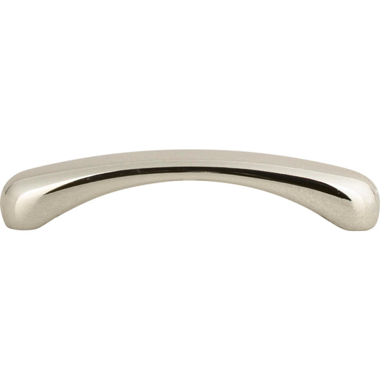 Atlas Bridge 3 3/4" Center to Center Bar Pull (A801) - Polished Nickel