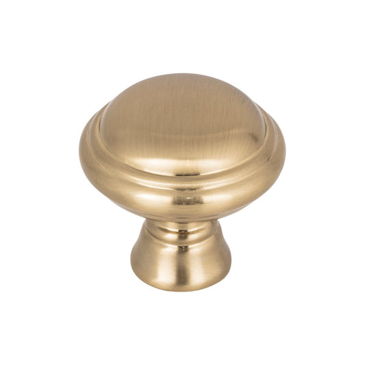 Top Knobs Henderson -Mushroom Knob - Ash Gray
