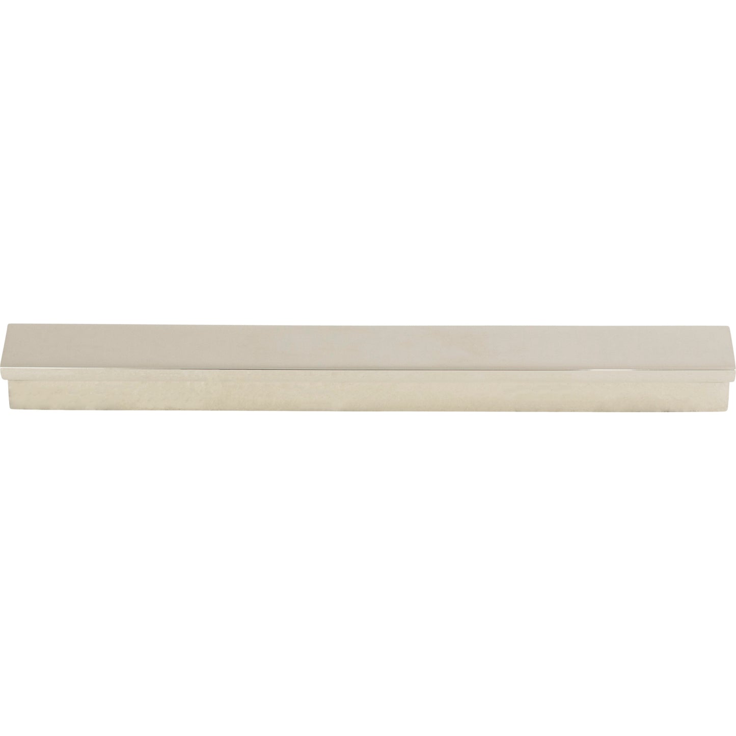 Top Knobs Minetta 6 5/16" Center to Center Finger Pull - Polished Nickel
