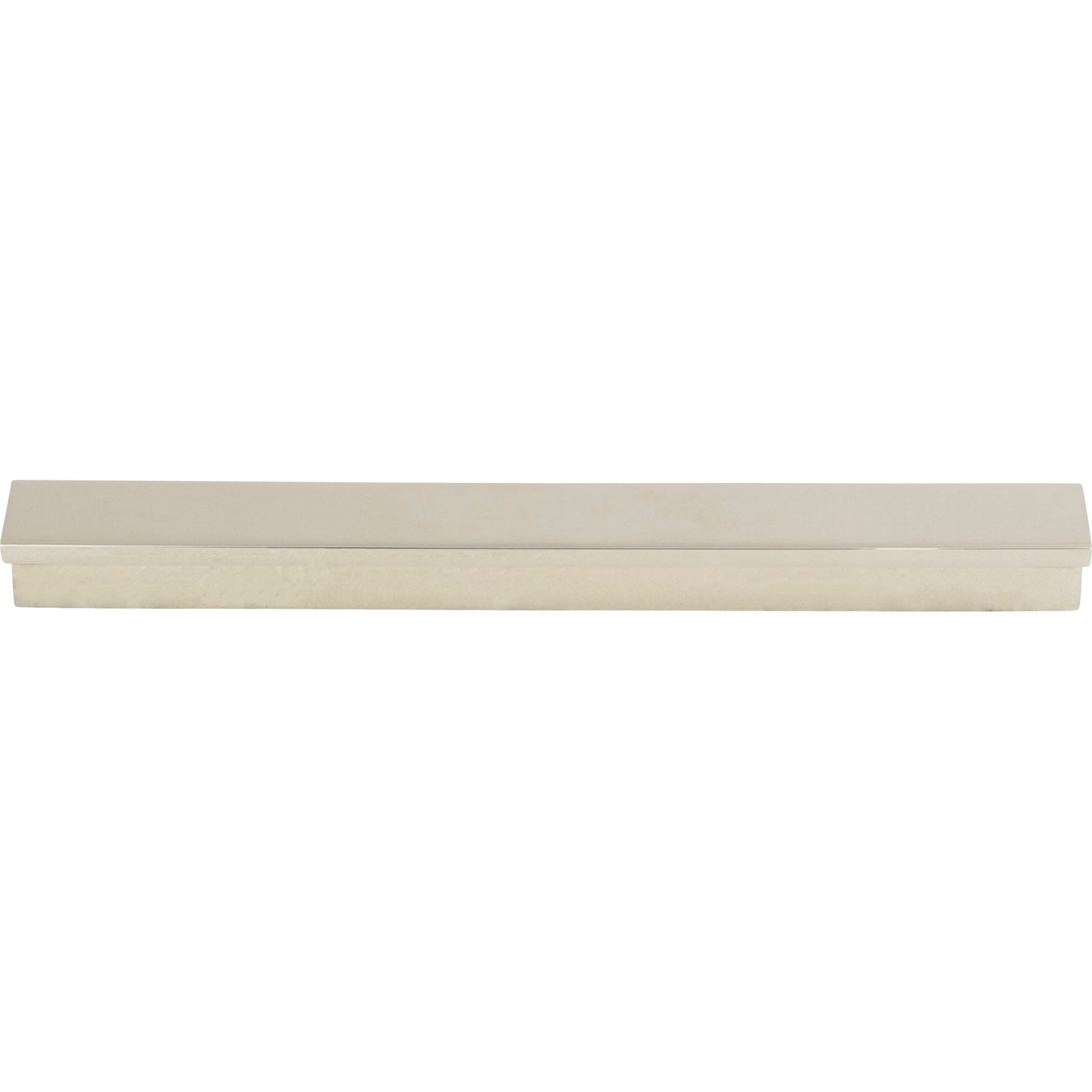 Top Knobs Minetta 6 5/16" Center to Center Finger Pull - Polished Nickel