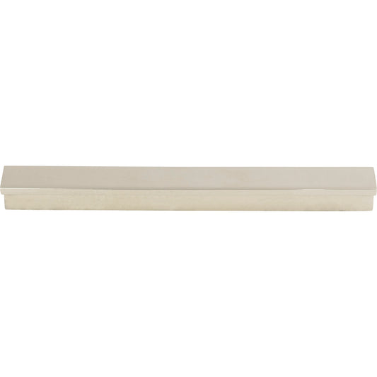 Top Knobs Minetta 6 5/16" Center to Center Finger Pull - Polished Nickel