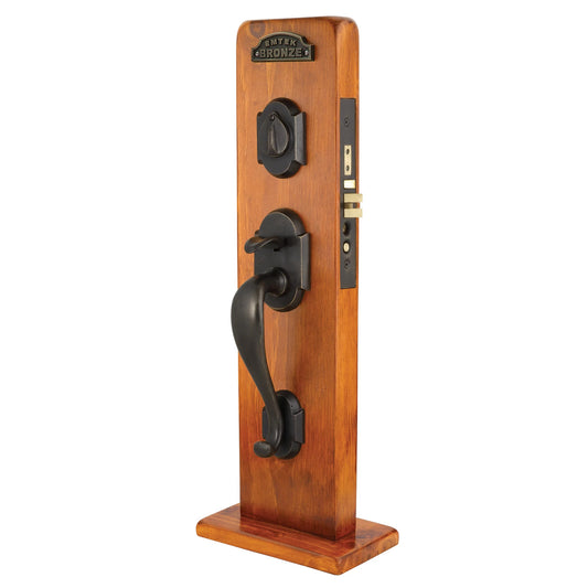 Denver Sectional Mortise Entry Set – Medium Bronze