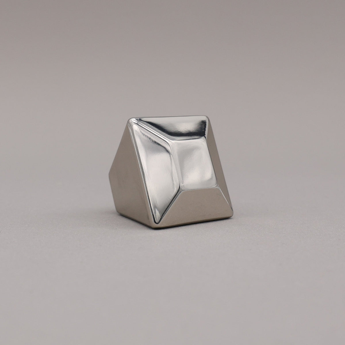 Hapny Diamond Cabinet Knob - Polished Nickel