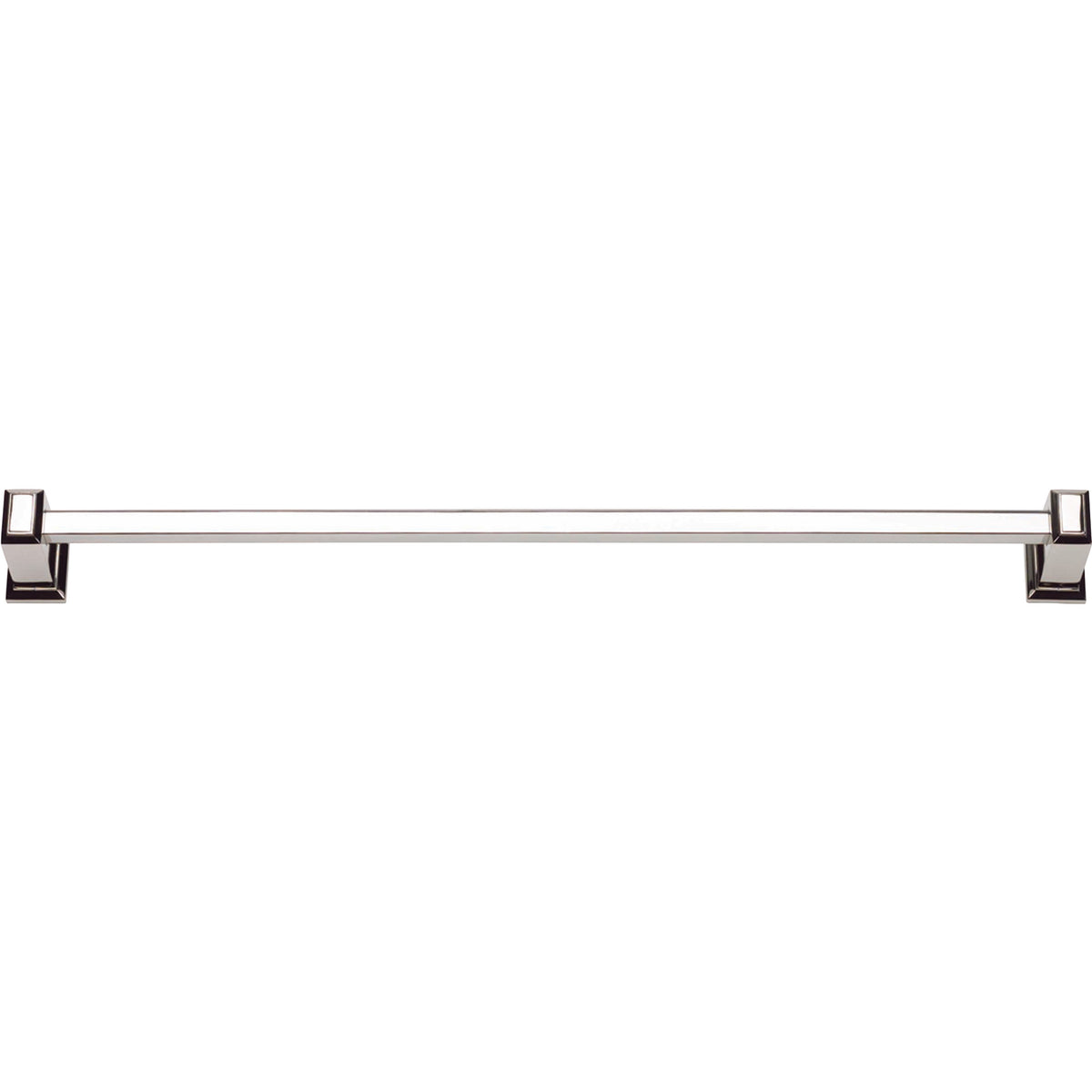 Atlas Sutton Place Single Towel Bar - 18" CTC - Brushed Nickel