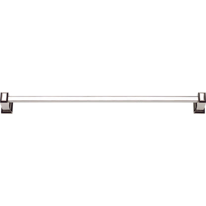 Atlas Sutton Place Single Towel Bar - 18" CTC - Brushed Nickel