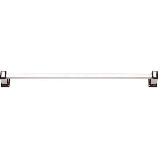 Atlas Sutton Place Single Towel Bar - 18" CTC - Brushed Nickel