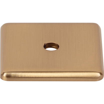 Top Knobs Radcliffe Knob Backplate - Ash Gray