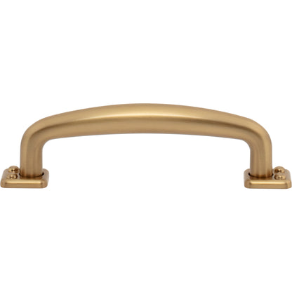 Atlas Benning Bar Pull - 3 3/4" CTC - Brushed Nickel