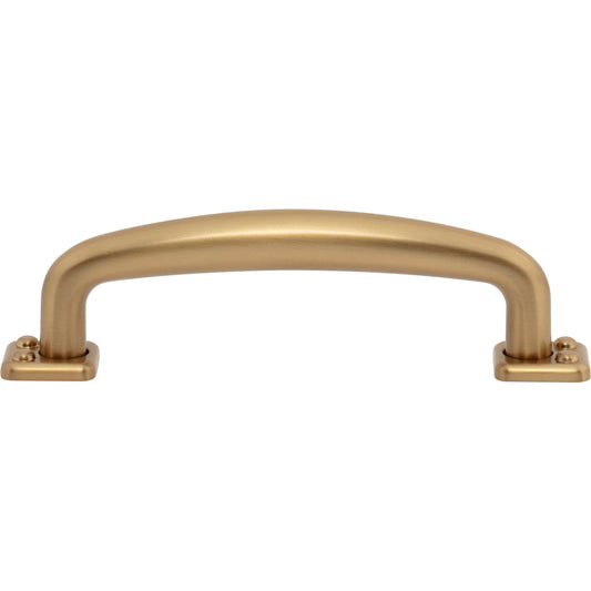 Atlas Benning Bar Pull - 3 3/4" CTC - Brushed Nickel