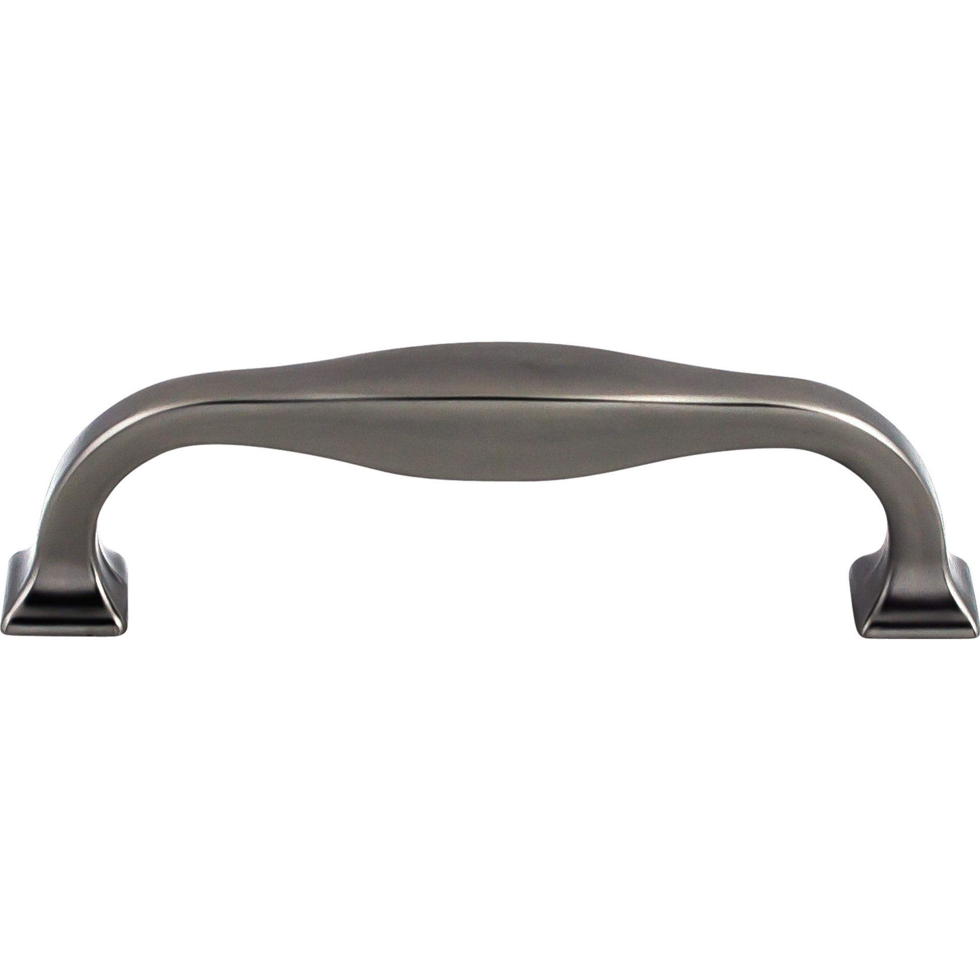 Top Knobs Contour Bar Pull - 3 3/4" CTC - Ash Gray