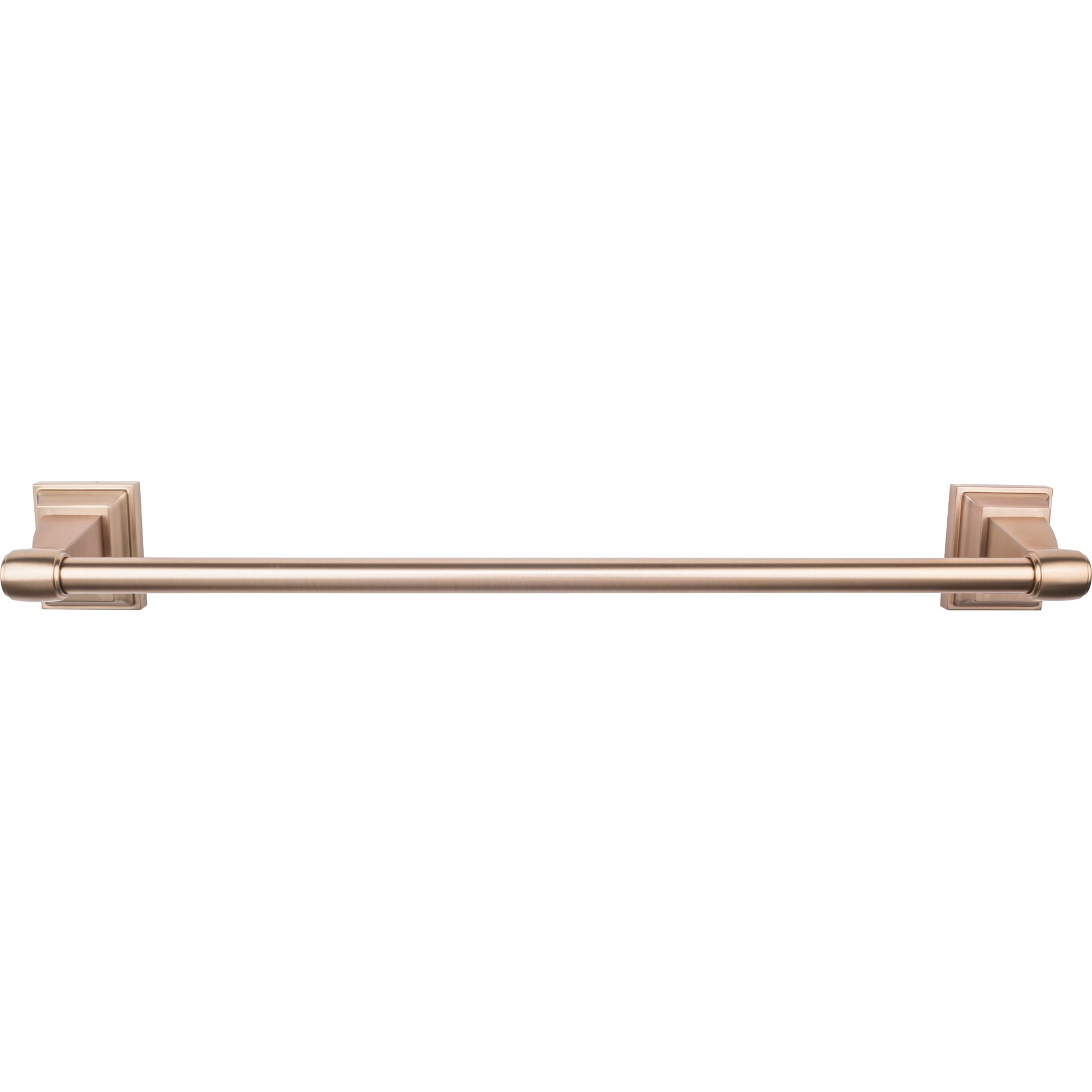 Top Knobs TOP BATH (R) Stratton Bath Single 20" Wall Mounted  Towel Bar - Brushed Bronze