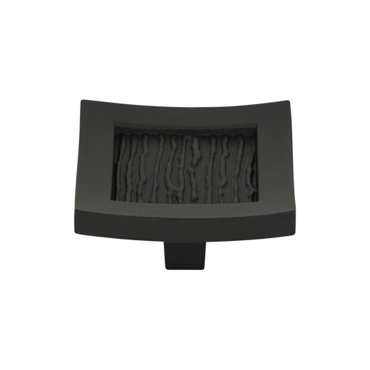 Atlas Primitive 1 1/2" Length Square Knob (270) - Matte Black