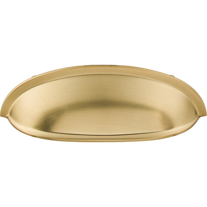 Top Knobs Somerset Cup/Bin Pull - Antique Copper