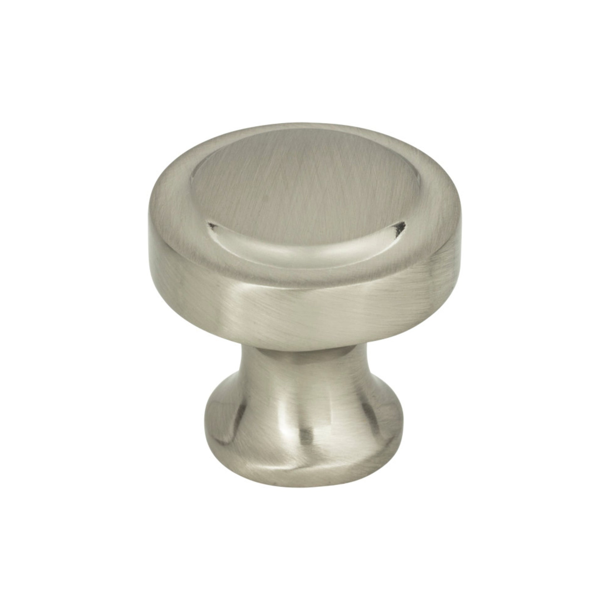Atlas Bradbury Round Knob - Brushed Nickel