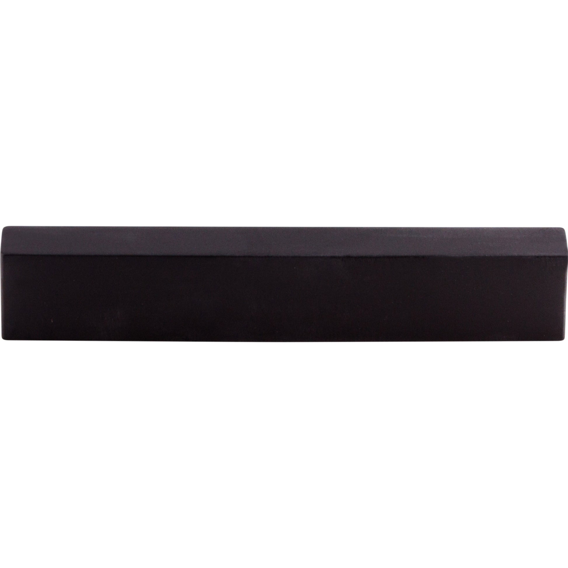 Top Knobs Modern Metro 5" Center to Center Finger Pull - Flat Black