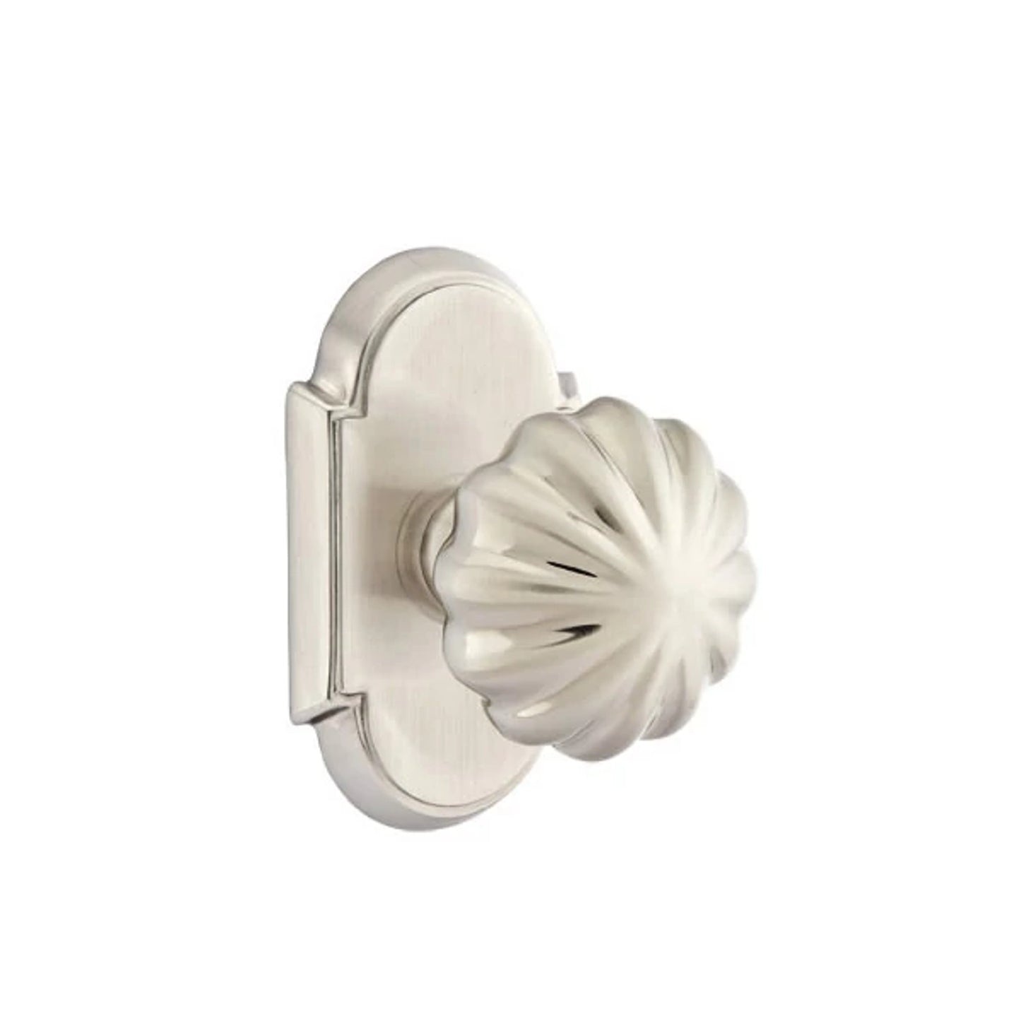 Melon Knob Satin Nickel