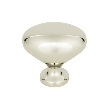 Atlas Robin Egg Oval Knob - Aged Bronze