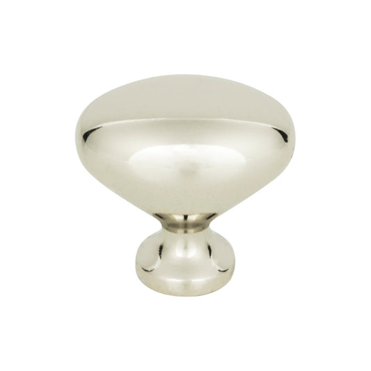 Atlas Robin Egg Oval Knob - Aged Bronze