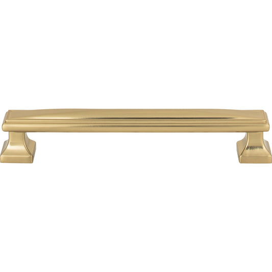 Atlas Wadsworth 6 5/16" Center to Center Bar Pull (374) - Warm Brass