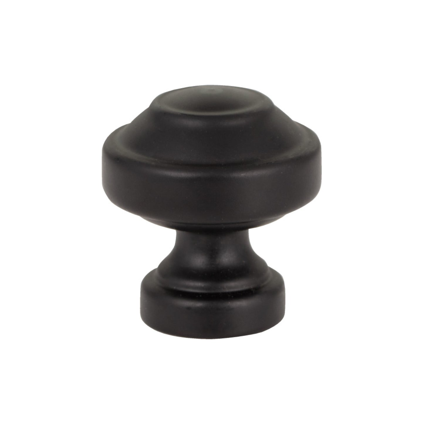 Atlas Malin 1 1/8" Length Mushroom Knob (A640) - Matte Black