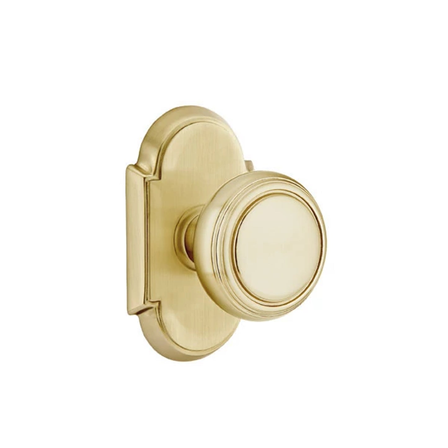 Norwich Knob Satin Brass