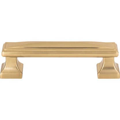 Atlas Wadsworth Bar Pull - 3 3/4" CTC - Brushed Nickel