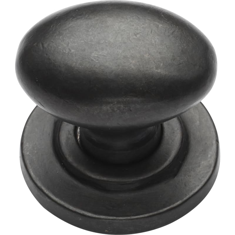 Oval (Egg) Cabinet Knob on Rose