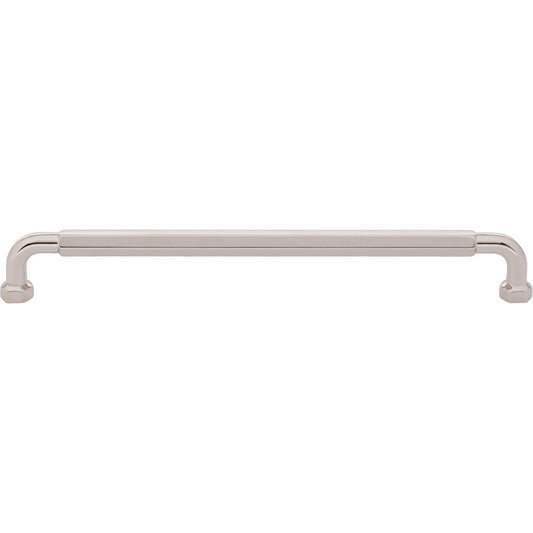 Top Knobs Dustin 8 13/16" Center to Center Bar Pull - 8 13/16" CTC - Polished Nickel