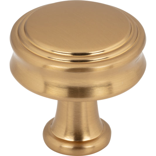 Top Knobs Coddington Round Knob - Ash Gray