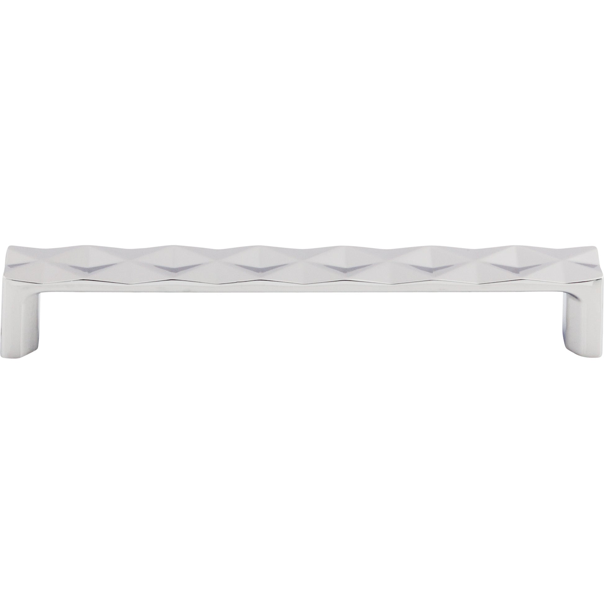 Top Knobs Quilted 6 5/16" Center to Center Bar Pull - Polished Chrome