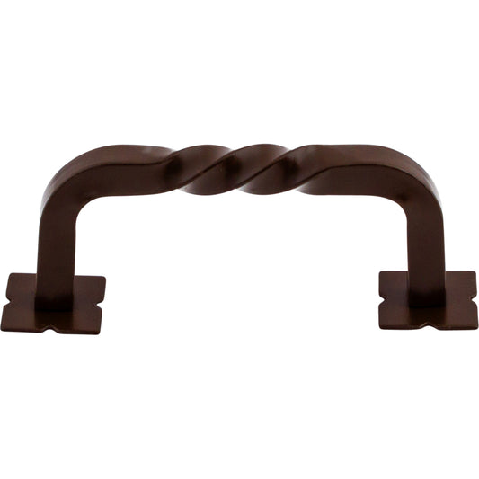 Top Knobs Square Twist Bar Pull - 3" CTC - Oil Rubbed Bronze