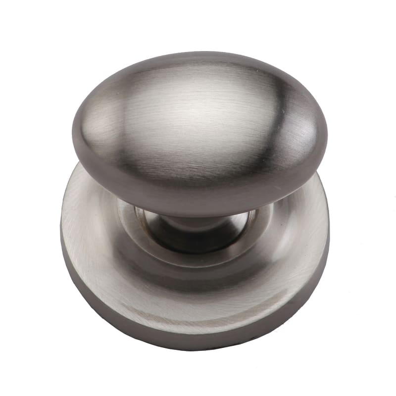 Egg Cabinet Knob on Rose